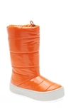 Jeffrey Campbell Snowed 2 Platform Winter Boot In Orange