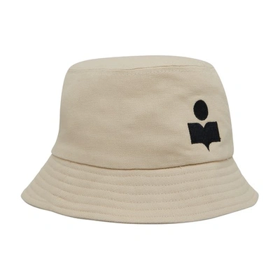 Isabel Marant Haley Bucket Hat In Crema