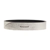 Isabel Marant Lecce Leather Wrap Belt In Silver Black