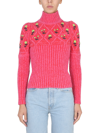 Cormio Turtleneck Sweater In Red
