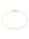 Monica Vinader Shimmer Chain Bracelet In Gold