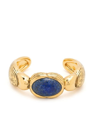Aurelie Bidermann Olfa Bracelet In Blue