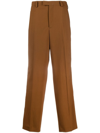 VTMNTS ANKLE-ZIP TAILORED TROUSERS