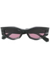 VALENTINO ROCKSTUD IRREGULAR-FRAME SUNGLASSES