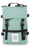 Topo Designs Rover Water Resistant Mini Backpack In Sage/ Sage