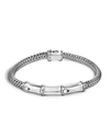 John Hardy Bamboo Sterling Silver Station Chain Bracelet