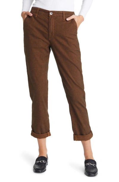 Ag Caden Straight Leg Pants In Rich Amber Oak