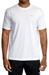 Rvca Icon Performance T-shirt In White