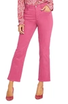 Nydj High Waist Ankle Relaxed Straight Leg Jeans In Turning Pink