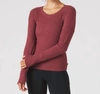 GLYDER Comfort Long Sleeve in Merlot