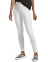 Hue Women's Ultra Soft High Waist Curvy Denim Leggings In White