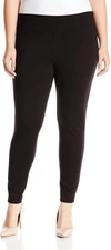 Hue Women's Plus Size Cotton Leggings, Created For Macy's In Black
