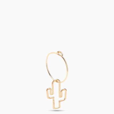 Aliita Gold Cactus Earring