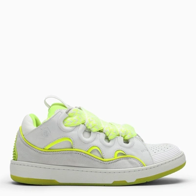 Lanvin Curb Trainers In White