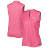 Nike Women's Dri-fit Victory Sleeveless Golf Polo In Pink
