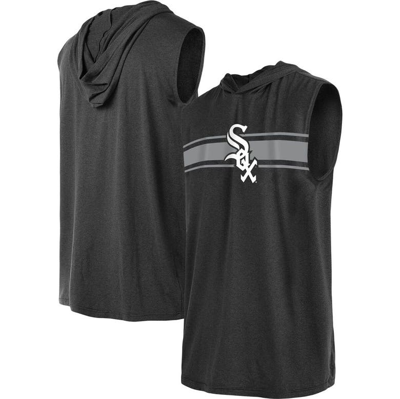 New Era Black Chicago White Sox Sleeveless Pullover Hoodie