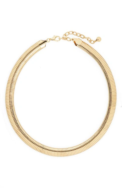 Baublebar Avery Snake Chain Necklace, 18 In Gold
