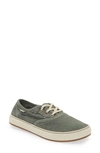 Sanuk Avery Lace-up Hemp Sneaker In Slate