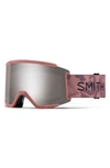 Smith Squad Xl Special Fit Snow Goggles In Chalk Rose / Platinum
