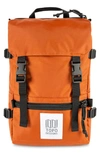 Topo Designs Rover Water Resistant Mini Backpack In Clay/ Clay