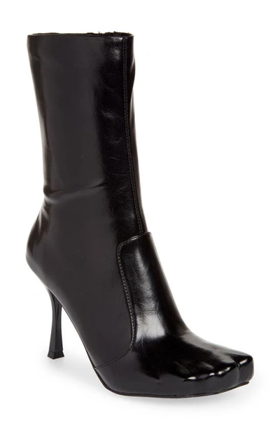 Jeffrey Campbell Visionary Stiletto Boot In Black
