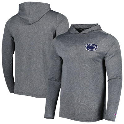 Knights Apparel Champion Gray Penn State Nittany Lions Hoodie Long Sleeve T-shirt