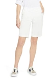 Nydj Bermuda Shorts In Optic White