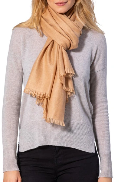 AMICALE AMICALE SOLID PASHMINA SCARF
