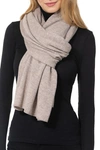 AMICALE CASHMERE TRAVEL WRAP SCARF