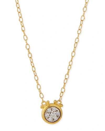 Gurhan Celestial 24k Gold Diamond Pendant Necklace