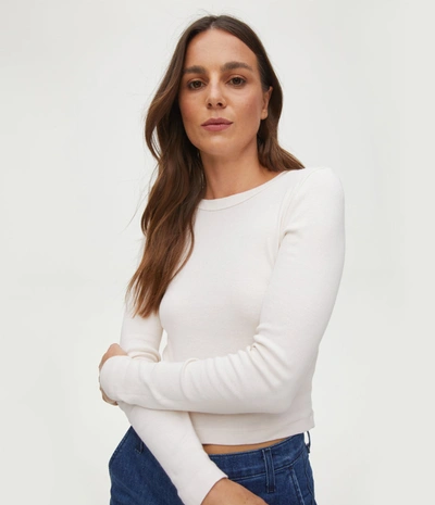 Michael Stars Orion Tee In Chalk