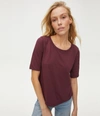 Michael Stars Dua Tee In Plum