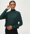 Michael Stars Frida Mock Neck Top In Balsam
