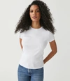 Michael Stars Lexy Tee In White
