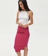 Michael Stars Rae Skirt In Sangria