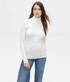 Michael Stars Bell Turtleneck In Chalk
