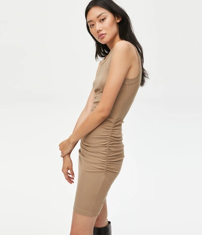 Michael Stars Lori Midi Dress In Green