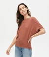Michael Stars Ellie Elbow Sleeve Top In Rustique