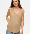 MICHAEL STARS TORI SCOOP NECK TANK