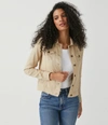 Michael Stars Jean Linen Jacket In Natural