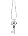 Lagos Sterling Silver Key Long Strand Pendant Necklace