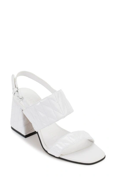 Karl Lagerfeld Sarina Sandal In Bright White