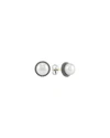 Lagos Sterling Silver Luna Pearl Stud Earrings In Pearl