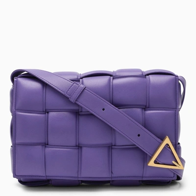 Bottega Veneta Purple Padded Cassette Bag