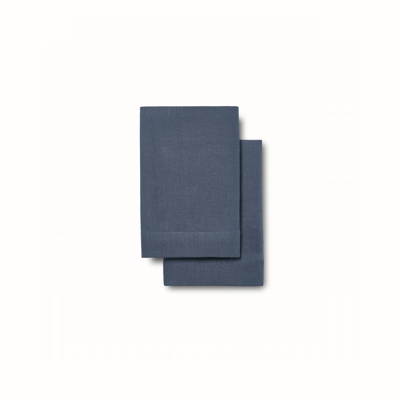 Boll & Branch Organic Linen Pillowcase Set In Mineral