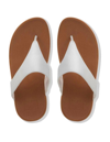 FITFLOP Lulu Leather Toe-Post Sandal in White