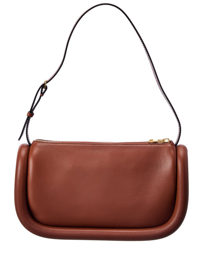 Jw Anderson Leather Shoulder Bag In Brown