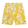 Petit Bateau Yellow Flower Boxer Swimsuit In Giallo