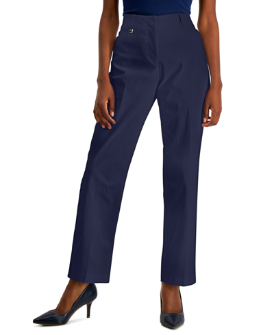 Jm Collection Petite Tummy-control Curvy Fit Pants, Petite And