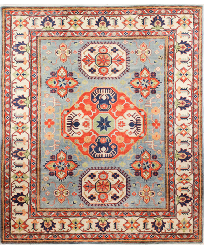 Bb Rugs One Of A Kind Pak Kazak 8'3" X 10'2" Area Rug In Mist